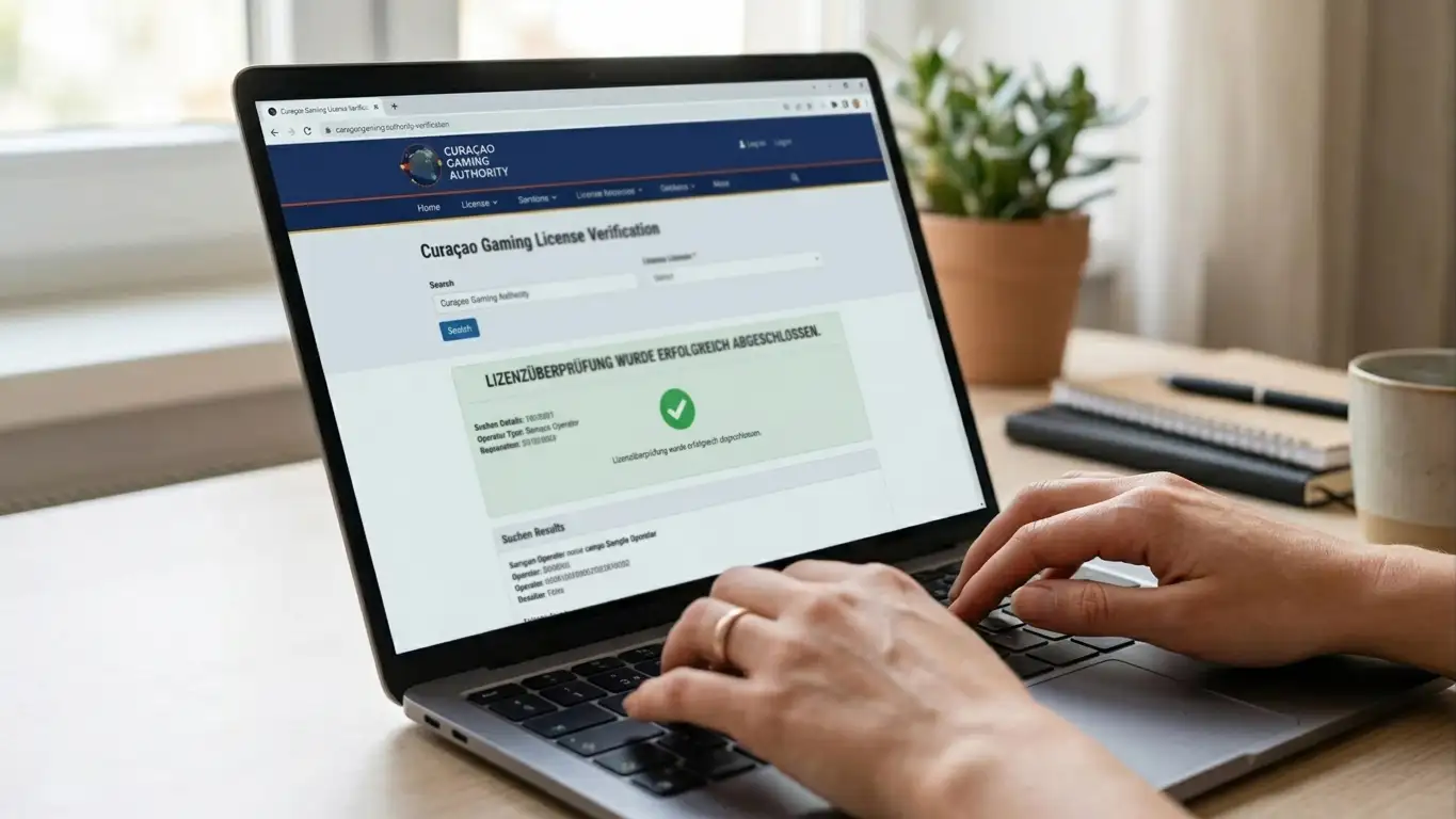 Curaçao-Lizenz-Verifizierung online