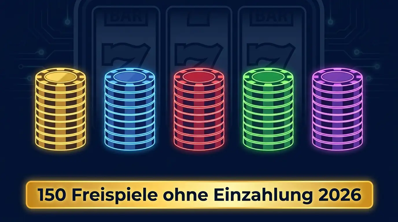150 Freispiele ohne Einzahlung 2026 — 5 Anbieter im Überblick