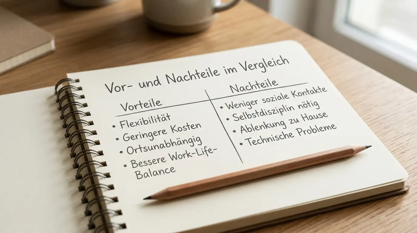 Notizblock mit handschriftlichem Vergleich von vier Casino-Anbietern