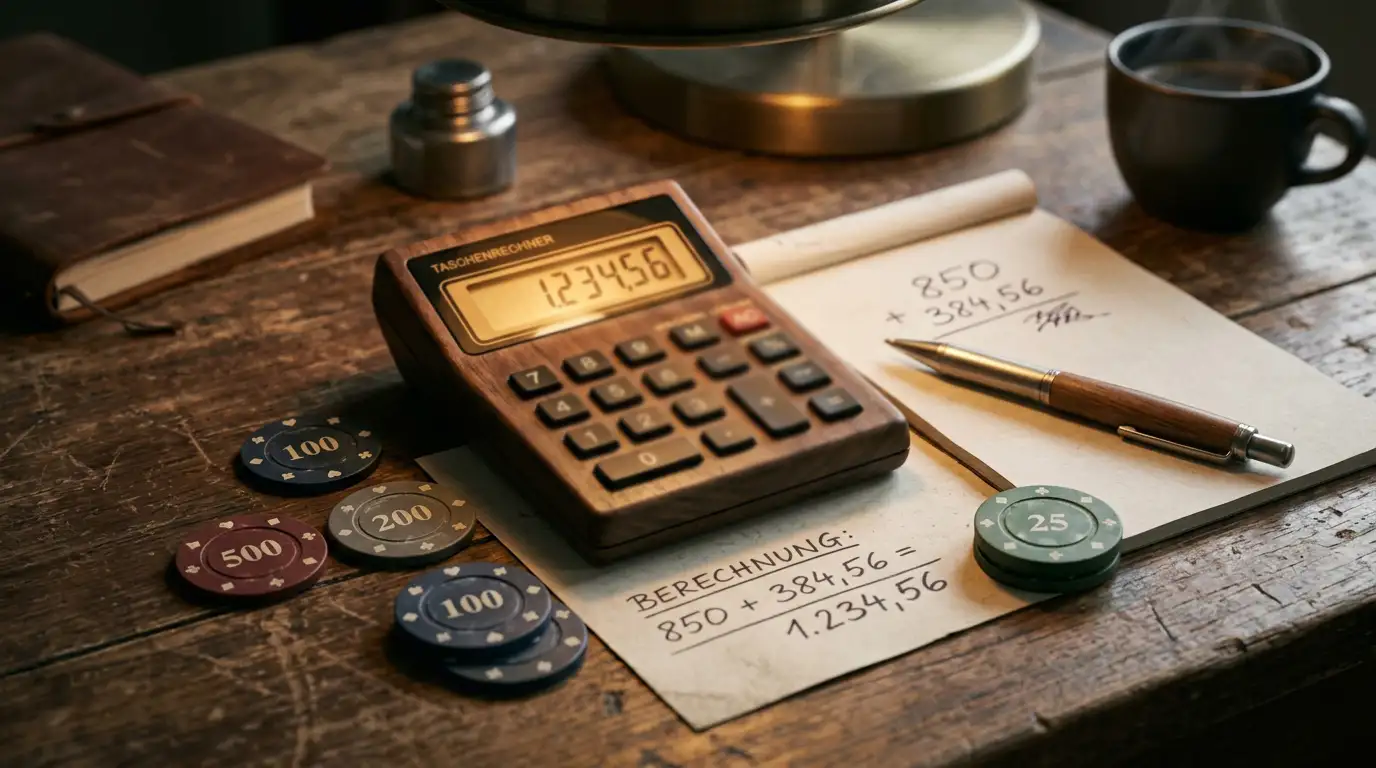 Bonus-Mathematik: Umsatzbedingung, RTP und erwarteter Verlust in einer Rechnung