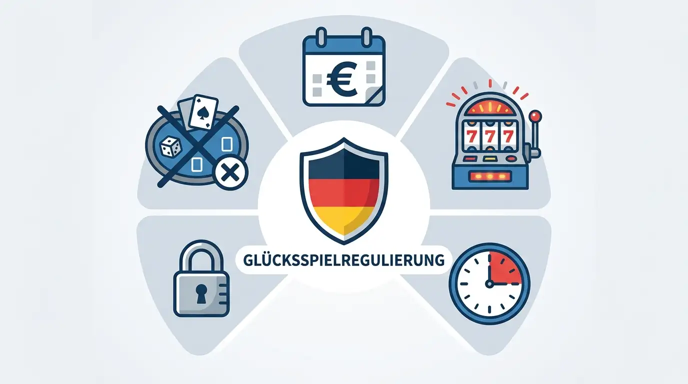GGL-Beschränkungen Deutschland 2026: Limits, OASIS, LUGAS, Live-Casino-Verbot