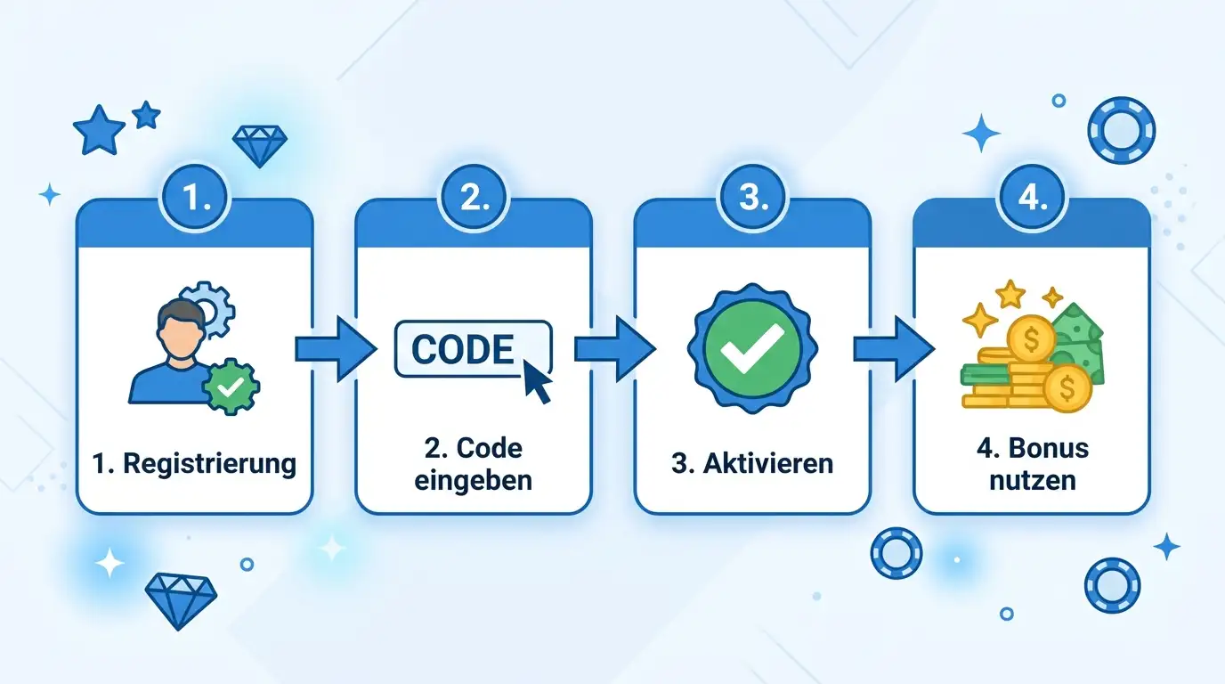 So löst du Casino-Gutscheincodes ein - Schritt-für-Schritt-Anleitung
