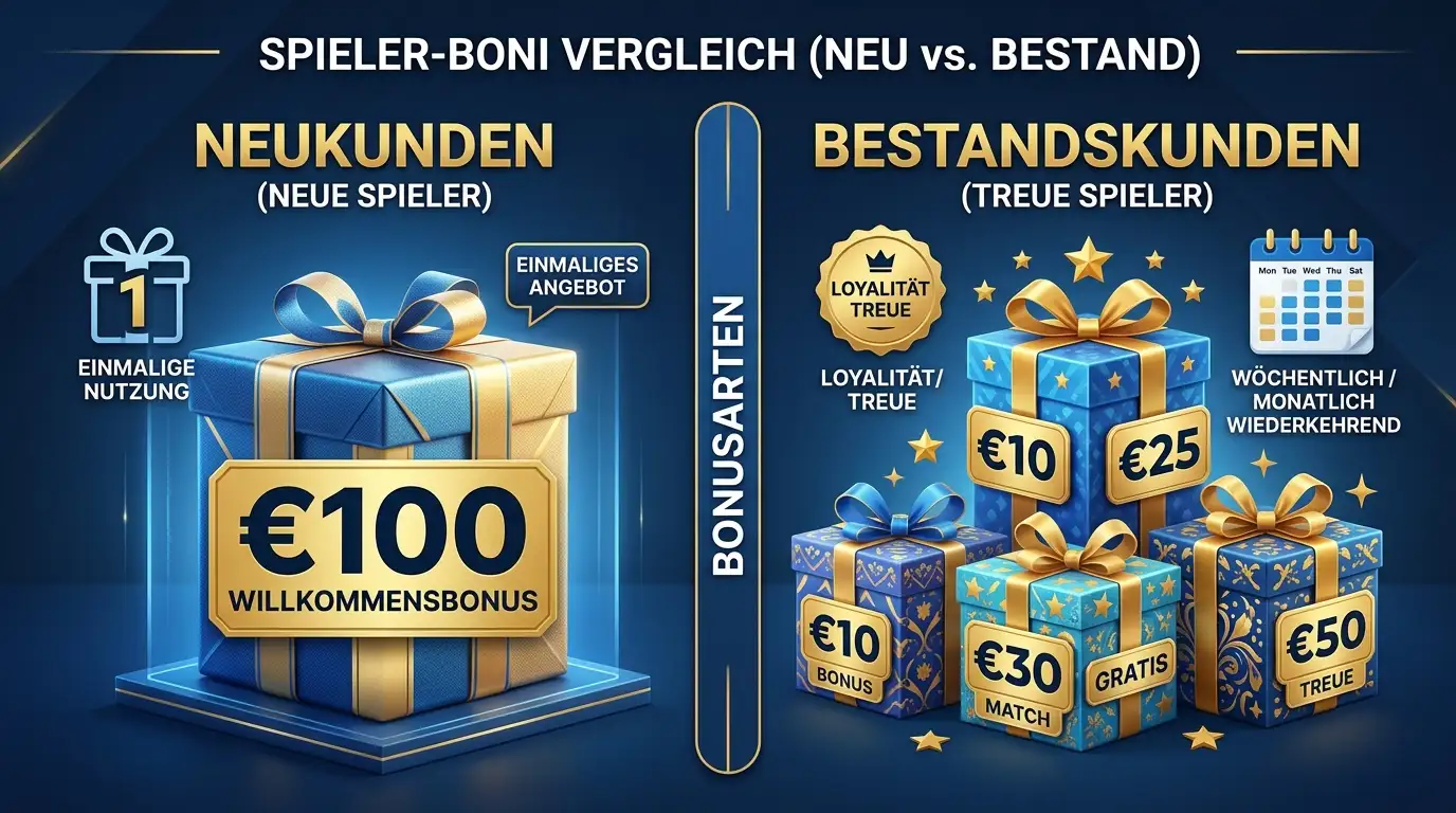 Neukunden vs Bestandskunden Codes - Unterschiede erklärt