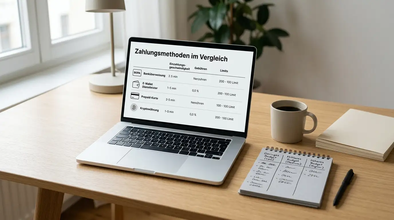 Vergleich verschiedener Paysafecard-Casinos mit unterschiedlichen Mindestbeträgen