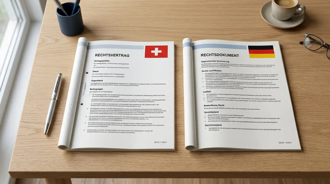 Schweizer und deutsches Glücksspielgesetz im direkten Vergleich