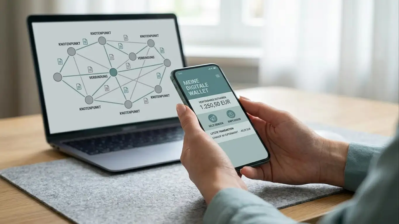 USDT-Einzahlung über verschiedene Netzwerke in einer Krypto-Wallet